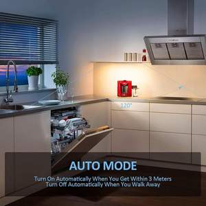 Lámpara Nocturna Magnética Recargable por USB con Sensor de Movimiento para Pared, Luz LED para Armario, Luces LED para Debajo del Gabinete - Product Image 4