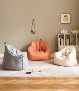 E8068 Canapé moderne en bois pour bébé et enfants pour <span class=keywords><strong>le</strong></span> salon et la chambre à coucher Petit canapé d'angle de lecture - Product Image 6