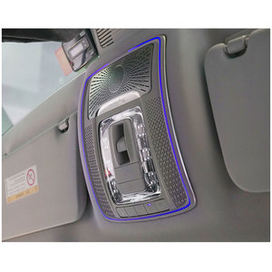 Couverture de garniture de panneau de haut-parleur audio de toit avant de voiture pour mercedes benz éclairage ambiant voiture GLE GLS GLB <span class=keywords><strong>CLA</strong></span> - Product Image 4
