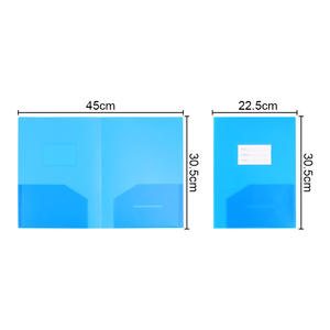 2026 Offerta Speciale: 12 Cartelle in Plastica Antistrappo dai Colori Vivaci con 2 Tasche per il Ritorno a Scuola e Forniture per l'Archiviazione in Ufficio - Product Image 3