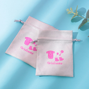 Bolsa de tela rectangular con cordón para joyería, 8x10cm, 15x20cm, 10x15cm, 13x8cm, 9x12cm, 7x9cm, 12x16cm, para regalo, a prueba de polvo - Product Image 3