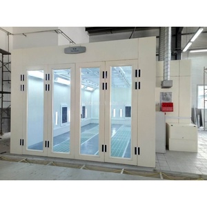 Cabine <span class=keywords><strong>de</strong></span> <span class=keywords><strong>peinture</strong></span> automobile certifiée CE, débit d'air 25000m³/h, cabine <span class=keywords><strong>de</strong></span> <span class=keywords><strong>peinture</strong></span> pour voitures, salle <span class=keywords><strong>de</strong></span> <span class=keywords><strong>peinture</strong></span> automobile, ventilateur d'extraction 5.5kW, <span class=keywords><strong>atelier</strong></span> <span class=keywords><strong>de</strong></span> réparation CE - Product Image 2