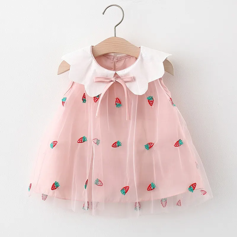 Newborn Baby Girls Clothes Summer Print Dress for Infant Baby Girls Clothing 1 Year Birthday Princess Party TUTU Dresses Dress