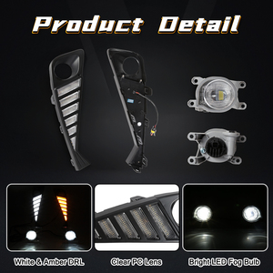 Vente d'usine d'accessoires : Nouveaux feux de jour à LED 12V pour <span class=keywords><strong>Honda</strong></span> CH-R <span class=keywords><strong>CHR</strong></span> 2020 <span class=keywords><strong>2021</strong></span> 2023 2024 2025 - Product Image 3