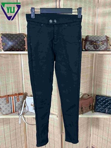 Pantalons élastiques épais d'occasion YongLiJia avec taille élastique, vêtements usagés en balles - Product Image 6