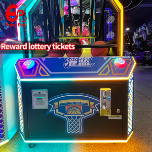 Machine d'arcade de basket-ball pour enfants avec écran HD de 42 pouces, fonctionnement à monnayeur, jeu de tir Super Dunk avec récompense par ticket pour <span class=keywords><strong>parc</strong></span> d'attractions - Product Image 3