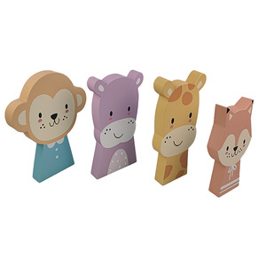 Boîte de <span class=keywords><strong>chasse</strong></span> à l'oeuf de Pâques 3D Cartoon Bunny Glitter Cute Bunny Paper Bag Children Gift Paper Boxes with Ribbon for Easter Decoration - Product Image 2