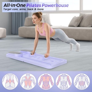 CZFIT - Set <span class=keywords><strong>de</strong></span> Tabla Plegable Multiusos para Pilates con Temporizador, Equipo <span class=keywords><strong>de</strong></span> Pilates, Rodillo para <span class=keywords><strong>Ejercicios</strong></span> Abdominales para el Hogar - Product Image 6