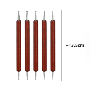 Ensemble de 23 outils de modelage en argile polymère, outils de sculpture en céramique, ensemble d'indentation pour débutants, kits de lissage - Product Image 3