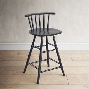 Taburete alto <span class=keywords><strong>de</strong></span> madera para exteriores, muebles modernos <span class=keywords><strong>de</strong></span> cuero para restaurante, patio, precio barato - Product Image 4