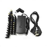 Livraison gratuite Adaptateur d'alimentation universel pour ordinateur portable 12-24V 96W Chargeur multifonction à 34 ports avec charge directe