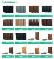 Feuilles et laiton Flexible cannelé 2743Mm décoratif Mdf autocollant solide vague placage intérieur solide épaisseur de paroi panneau de bois