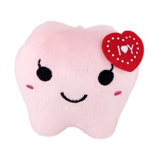 Đồ Chơi Nhồi Bông Nhỏ Logo Tùy Chỉnh Gối Nhồi Bông Hình Răng Đồ Chơi Trẻ Em Giá Rẻ Bán Buôn Búp Bê Đồ Chơi Nhồi Bông Hình Răng Thần Tiên - Product Image 3