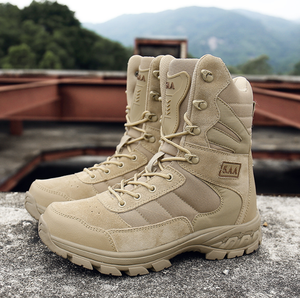 Botas Tácticas de Desierto de Cuero de Alta Gama DFA5, Nuevas y en Oferta, Impermeables, para Entrenamiento - Product Image 5