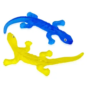 TPR Material Sticky Animals lizard Toys Soft pvc Sticky Jelly Novelty Funny Toys for Kids