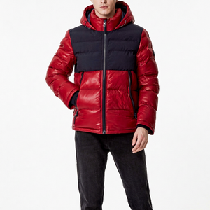 Chaqueta Acolchada de Algodón con Cierre Largo Negro de Alta Calidad, Marca North Face, para Mantener el Calor, Ropa de Invierno para Hombre, Talla Adulto - Product Image 1