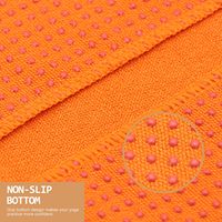Serviettes de sport en microfibre personnalisées avec logo EM, rafraîchissantes, antimicrobiennes, pour le visage, les mains, le yoga, avec grip, enroulables, carrées, rectangulaires