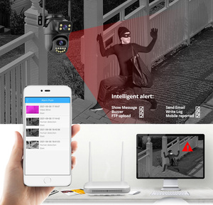 Système de vidéosurveillance sans fil ONVI 8CH H.265 9MP avec audio bidirectionnel, PTZ, WIFI, IP, zoom 8X, vision nocturne pour la sécurité domestique - Product Image 6