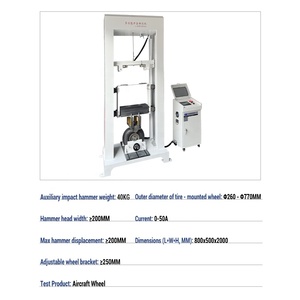 เครื่องทดสอบความทนทานต่อแรงกระแทกของล้ออากาศยานแบบเรเดียล เครื่องทดสอบแรงกระแทกของวงล้อและดุมล้อ อุปกรณ์ทดสอบประสิทธิภาพการรับแรงกระแทกของล้อ - Product Image 4