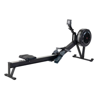 Máquina de remo de aire ajustable YX para gimnasios interiores, equipo de fitness sentado para clubes