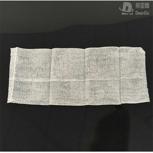 Apósito de gasa médica 5x7 cm, 8 capas, estéril, desinfectado con óxido de etileno, para el cuidado de heridas, vendaje, uso clínico - Product Image 2