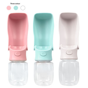 Bouteille d'eau portable pliable pour chien, rose, bleue, blanche, vente en gros du fabricant, fournisseur d'accessoires pour animaux de compagnie - Product Image 5