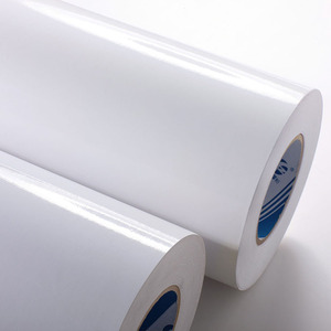 Waterproof 80gsm Vinyl Self Adhesive PVC Inkjet <b>Sticker</b> Paper Roll 3 Inch Core - Product Image 1