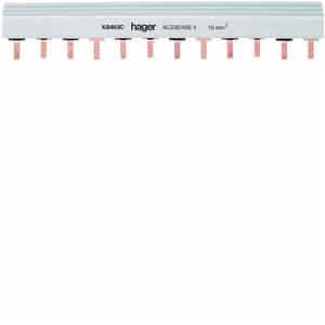 KB463C ปรับแต่งได้ด้วยบัสบาร์แบบพินของ Hagers 4P 63A 24 โมดูล DIN - Product Image 4