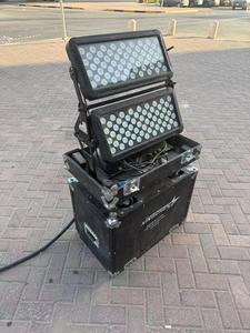 Faro LED RGBW da Esterno Impermeabile con Controllo DMX512, Luce Atmosferica Cittadina Dimmerabile, Design a Doppio Strato - Product Image 5