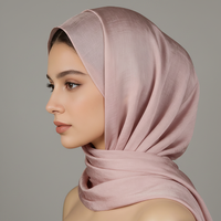 Tissu Abaya en Chiffon Plissé Froissé 1007 Polyester pour le Marché d'Arabie Saoudite, de Dubaï et du Golfe, Non Conducteur, 95 g/m²
