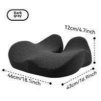 Coussins de chaise de bureau transfrontaliers très demandés, coussins lombaires en mousse à mémoire de forme pour voiture, oreillers lombaires tissés pour la prévention de la sédentarité, coussins de siège