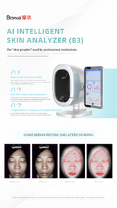 Analyseur de peau du visage à lumière polarisée - Détection faciale, analyse cutanée et scanner d'imagerie - Product Image 4