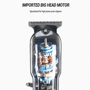 <span class=keywords><strong>Tondeuse</strong></span> à <span class=keywords><strong>cheveux</strong></span> électrique étanche rechargeable par USB, intelligente, portable, avec écran LCD, pour hommes - Product Image 4