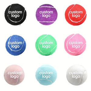 Toptan Fabrika Evcil Hayvan Eğitim Çiğneme Topları Köpek Oyuncakları Kişiselleştirilmiş Logolu Promosyon Hediyesi Evcil Hayvan Tenis Topu Oyuncakları - Product Image 3