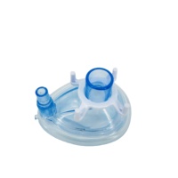Masque à coussin d'air jetable en PVC, masque facial à coussin d'air pour hôpital, masque à coussin d'air en plastique blanc pour anesthésie