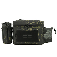 Boîte à lunch tactique de luxe isolée, étanche, avec poche pour bouteille amovible, sac isotherme durable pour le travail, le camping, les pique-niques