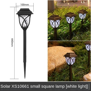 Solaire Extérieur Maison Décoratif <span class=keywords><strong>Jardin</strong></span> Lampe Étanche Carré <span class=keywords><strong>En</strong></span> Plastique Sol Lumière Ombre Lampe pour Pelouse Herbe Disposition Maison <span class=keywords><strong>Jardin</strong></span> - Product Image 6