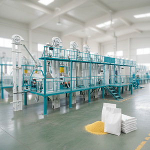 Linea di produzione completa standard per la lavorazione del riso, attrezzatura universale per la lavorazione del paddy per uso domestico e internazionale - Product Image 1