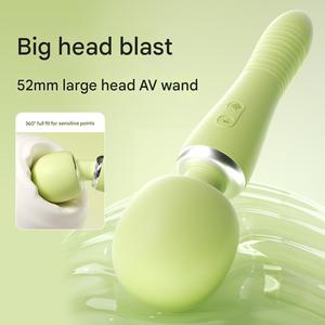 Vibrateur chauffant rétractable à grande tête et queue, jouet pour orgasme féminin, produits pour adultes - Product Image 5