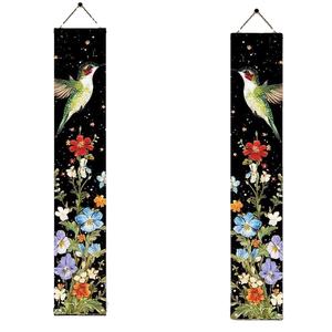 Bannière de porte personnalisée en tissu polyester tricoté de haute qualité à prix de gros, impression par sublimation, décorations de porte - Product Image 6