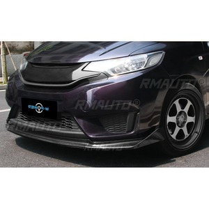 Kit de Carrocería para Honda Fit Jazz 2014-2017, Divisor de Parachoques Delantero, Estilo Fibra de Carbono, Protector de Parachoques Deportivo, Accesorios para Automóviles - Product Image 4