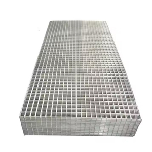 Grillage soudé galvanisé à chaud 12,7x12,7 mm, panneaux de mailles carrées robustes <span class=keywords><strong>pour</strong></span> le renforcement de la construction - Product Image 4