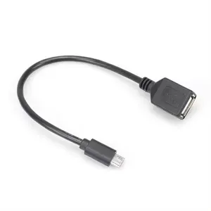 Cabo adaptador OTG tipo C para celular Android, cabo adaptador tipo C para micro USB 2.0 para USB fêmea personalizado