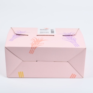 Boîtes en carton ondulé rose imprimées, <span class=keywords><strong>prix</strong></span> compétitif, boîte cadeau en forme de valise, boîte d'expédition, boîte cadeau en forme de sac à main, emballage avec logo - Product Image 3
