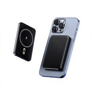 Power Bank Ultra Sottile con Ricarica Wireless, Mini Caricabatterie Portatile 5000mAh 3-in-1, Prodotto di Tendenza 2026 - Product Image 1