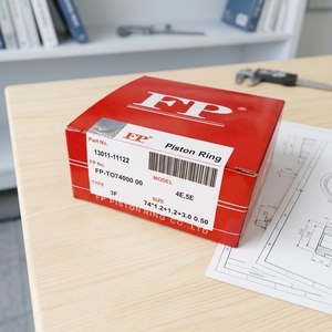 Segment de piston pour Renault 841 843 A1M A2M <span class=keywords><strong>R16</strong></span>/18 1.6 FUEGO TRACTION - Standard et revêtement DLC/PVD personnalisable Marque FP - Product Image 5