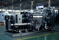 Generador Diésel Abierto Silencioso de Diseño Popular de 700KVA 700KW 800KW 1000KVA 1MVA para Uso Industrial y Comercial