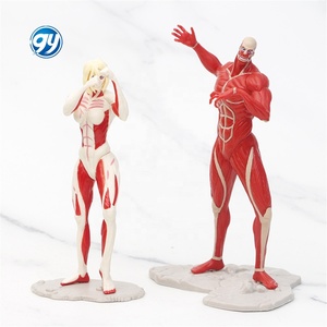 ฟิกเกอร์ 6 ชิ้น/ชุด แอคชั่นฟิกเกอร์ อนิเมะ ไททัน ชุดฟิกเกอร์แอคชั่น อาจิโตะ เคโมโนะ โนะ เคียวจิน - Product Image 4