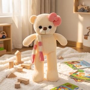 Ours en peluche Teddy Girl, adorable <span class=keywords><strong>poupée</strong></span> en tissu pour câlins au coucher, ours extra large pour soulager le stress, vente en gros - Product Image 2