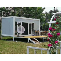 DYCE2 Prix bas de haute qualité Mini extérieur blanc plat Pack pliant personnalisé moderne repos durable Structure en acier bâtiment
